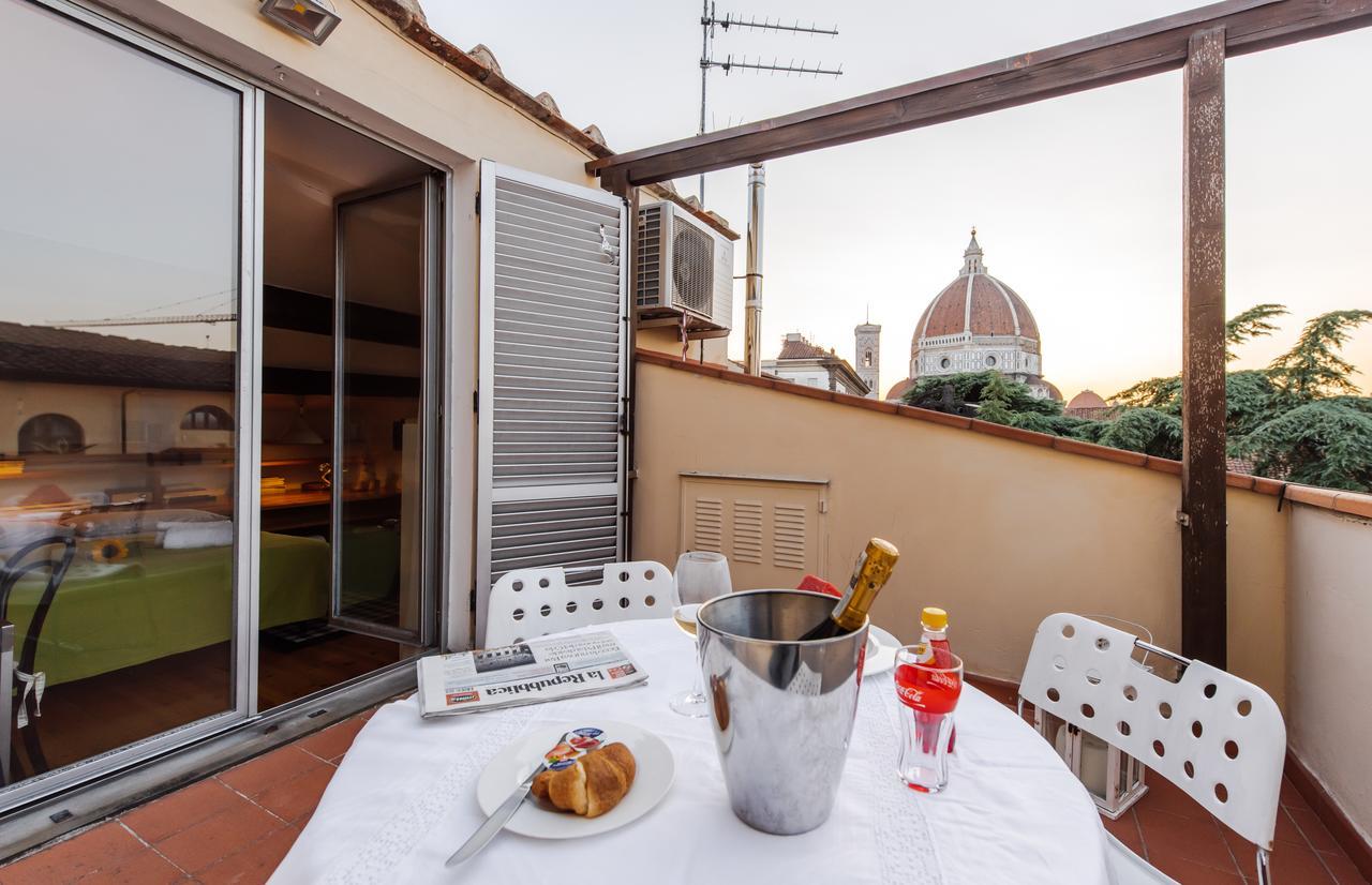 Penthouse Le Terrazze Duomo View Apartman Firenze Kültér fotó